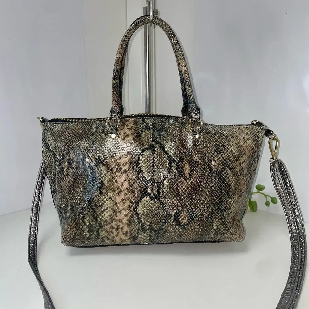 Victoria's Secret Snakeskin Satchel